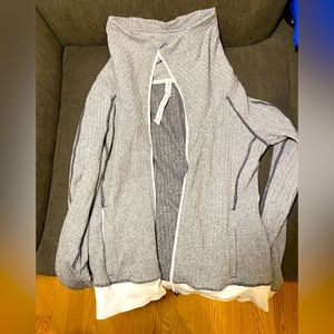 Lululemon Daily Yoga Jacket herringbone size 8